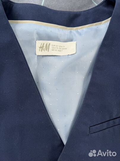 Школьная форма для мальчика 120-128 синяя