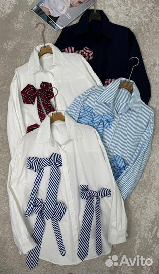 Рубашка с бантами