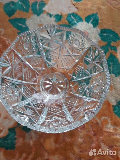Ваза хрустальная СССР
