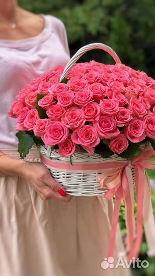 Розы. Букет цветов