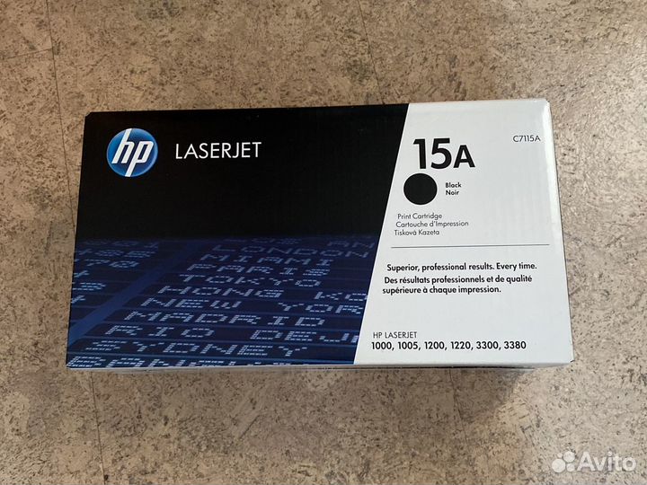 Картридж HP LaserJet 15A C7115A