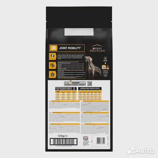 Корм для собак Purina Pro Plan JM 12 кг