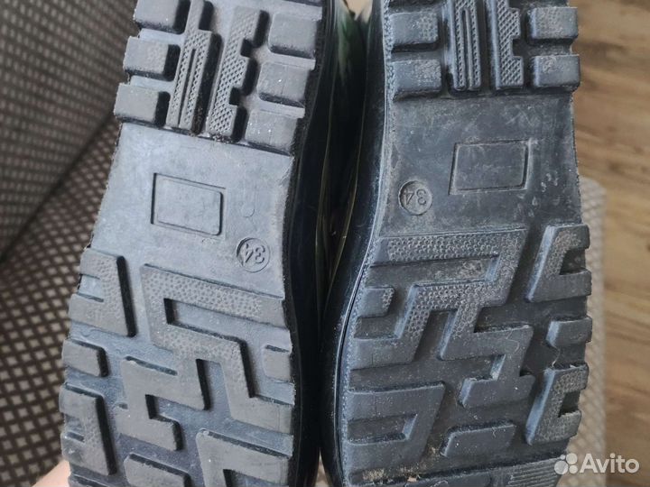 Детские резиновые сапоги цена за 2 пары