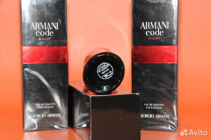 Armani code A-List 110 мл