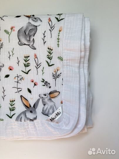 Плед-пеленка из муслина(одеяло,конверт на выписку)