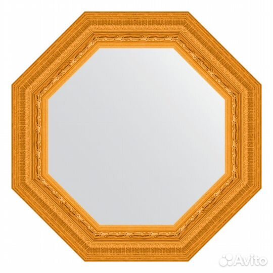 Зеркало Evoform Octagon BY 3763 55x55 сусальное з