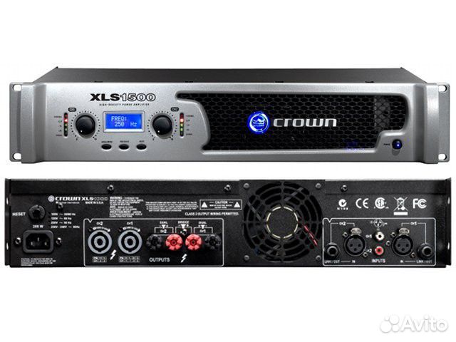 Усилитель мощности Crown xls 1500 новый
