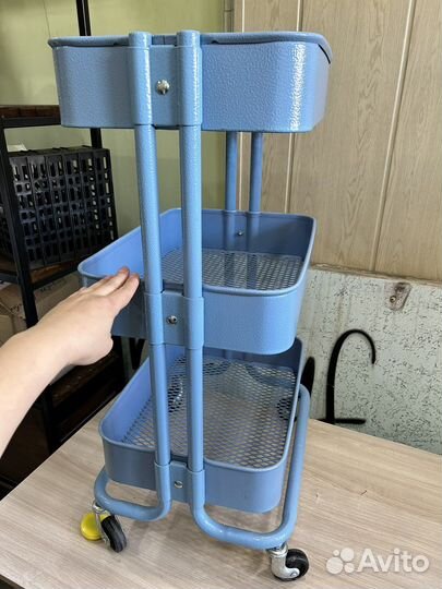 Тележка IKEA роскуг металлическая