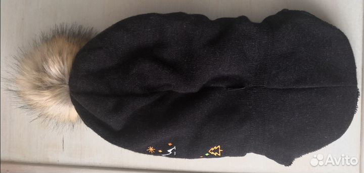 Шапка-шлем детский зимний gusti