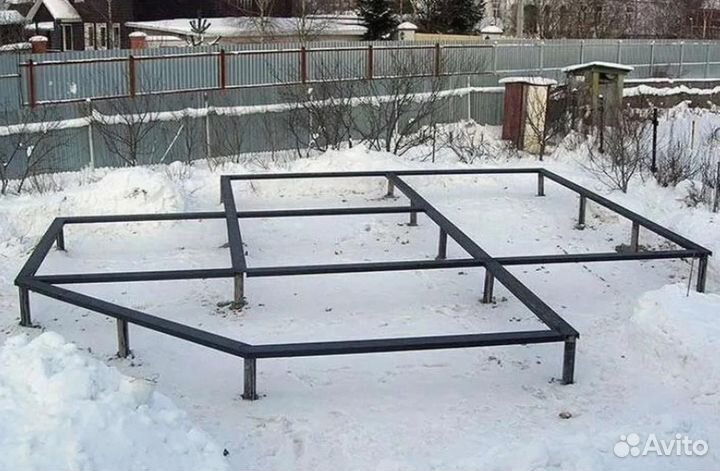 Винтовой фундамент