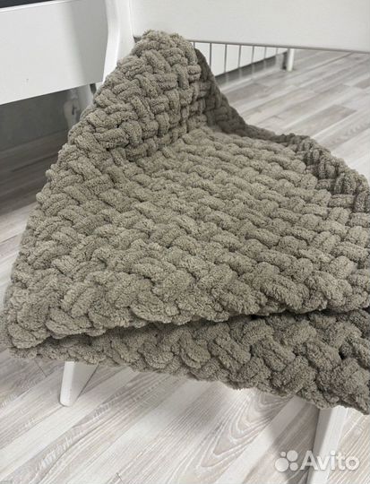 Плед из alize puffy