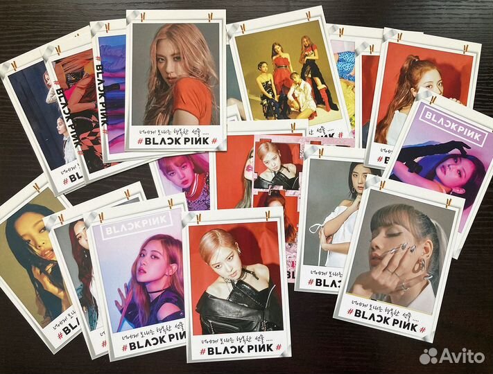 Комплект открыток Blackpink из Кореи