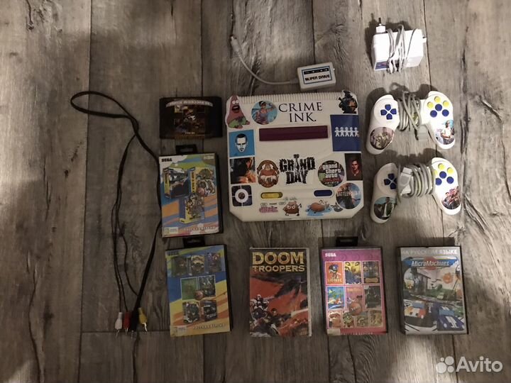 Игровая приставка sega