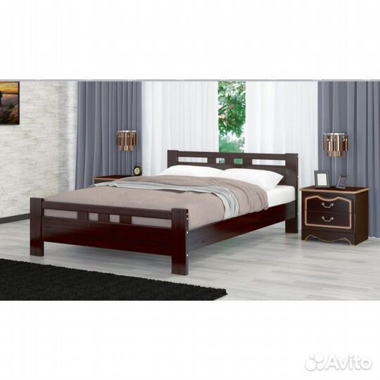 Кровать Лана из массива