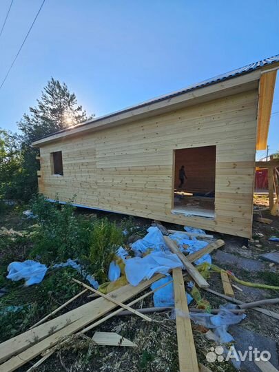 Строительство домов пристроек бань террас