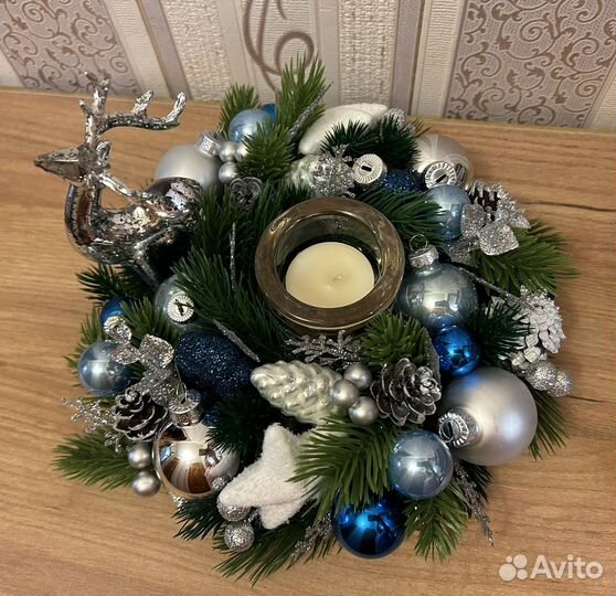 Новогоднее интерьерное украшение