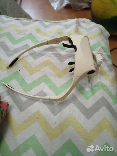 Бинокулярные очки-лупа с подсветкой