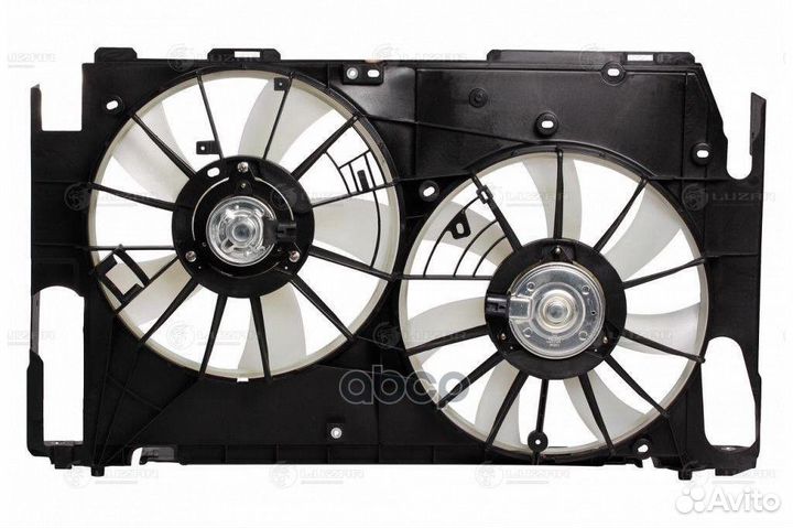 Э/вентиляторы охл. с кожухом (2 вент.) для а/м