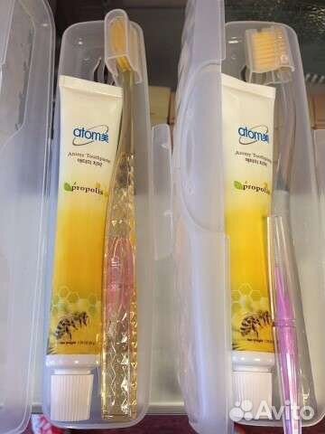 Зубная щетка и дорожный набор, зубные пасты