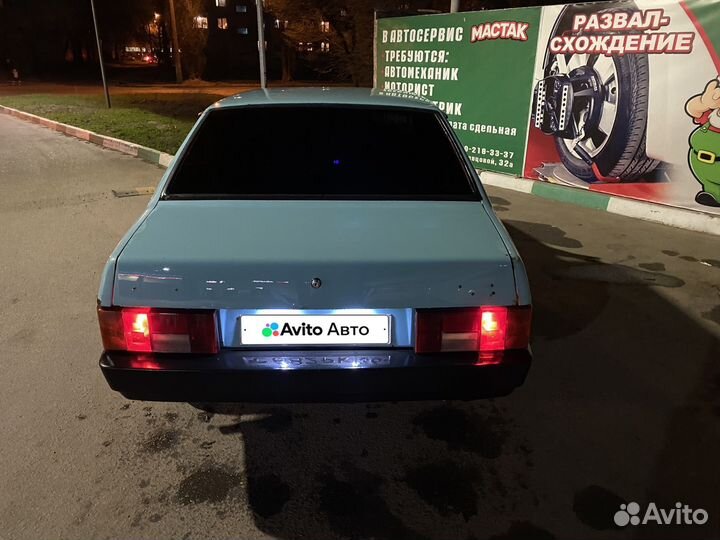 ВАЗ 21099 1.5 МТ, 2000, битый, 120 000 км