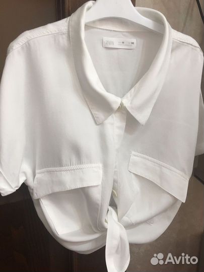 Рубашка zara для девочки