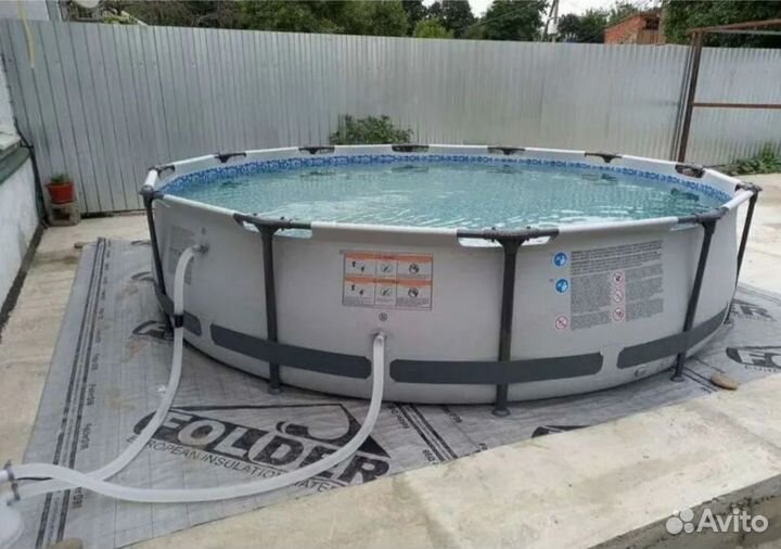 Каркасный бассейн новый