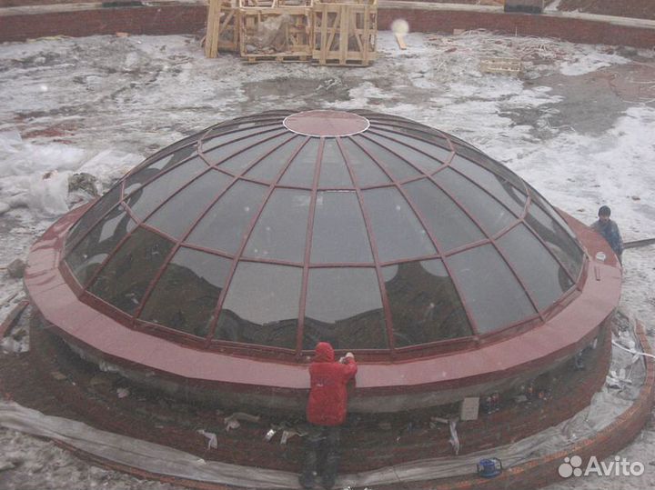 Остекление куполов