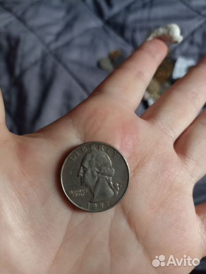 Монета Liberty, USA Quarter Dollar, 1997 г