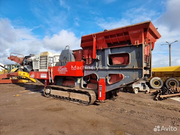 Дробильно-сортировочное оборудование Sandvik QJ341, 2013