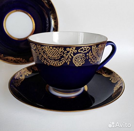 Чайная пара лфз cobalt