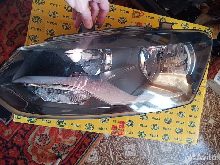 Комплект раздельной оптики Hella Н7 VW Polo 6R
