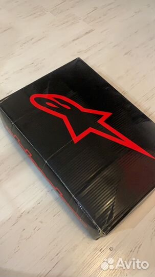 Мотоботы Alpinestars SMX plus black blue wht