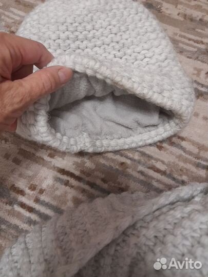 Комплект шапка и шарф снуд