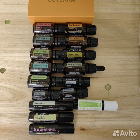 Эфирное масло дотерра набор