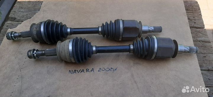 Привод(Полуось) передние левая/правая Navara(2шт)
