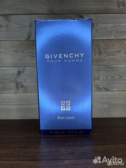 Givenchy Pour Homme Blue Label 100мл(Мужские Духи)