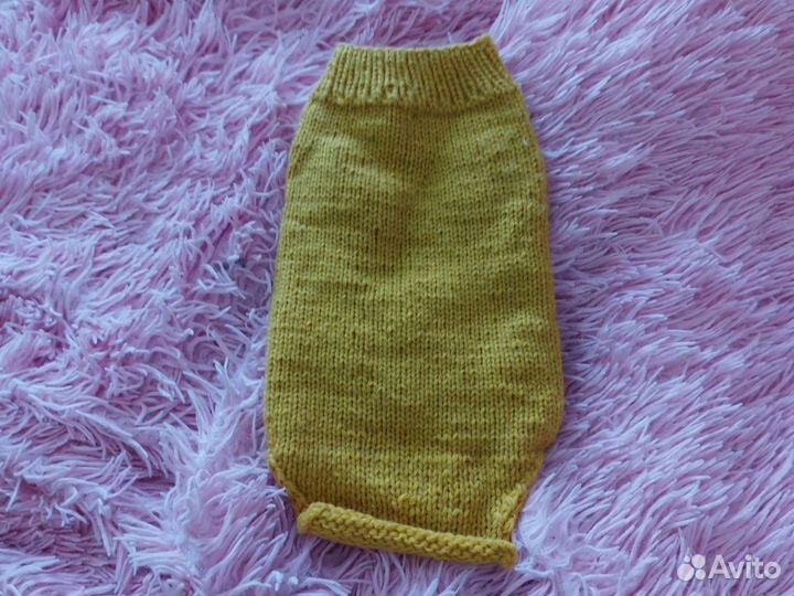 Кофта вязаная для кошек или собак