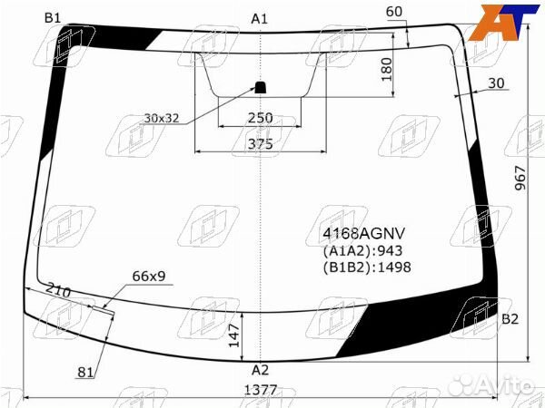 Стекло лобовое hyundai solaris