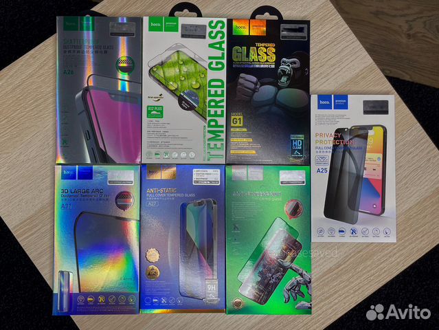 iPhone 13/Pro/Max. Защитные стекла Hoco