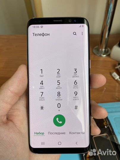 Дисплей для samsung g950f (s8) модуль черный