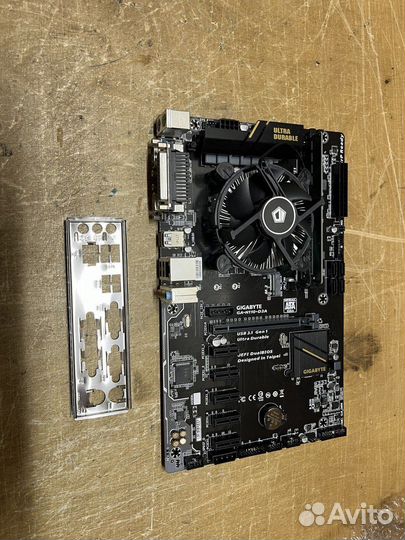 Материнская плата GA H110-d3a в комплекте