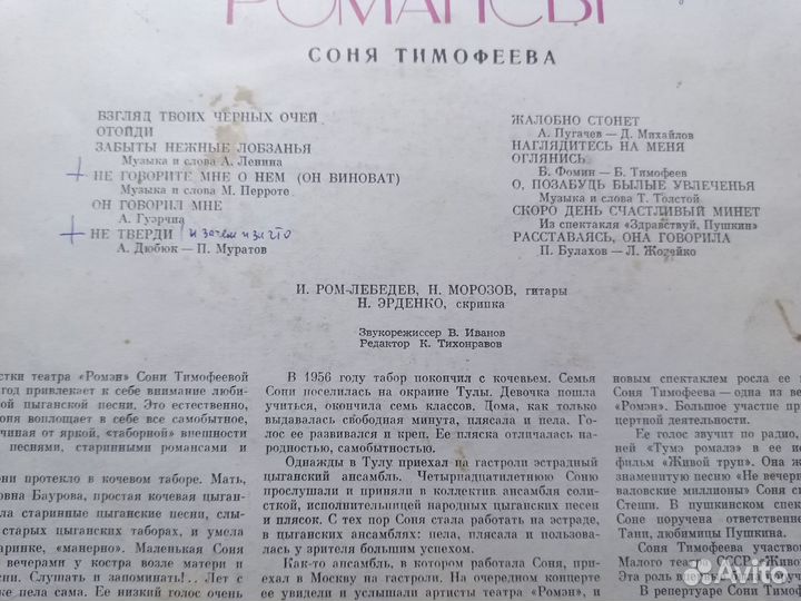 Виниловые пластинки