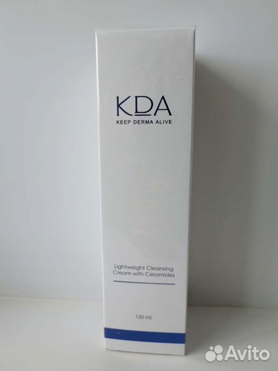 Лёгкий крем для умывания с церамидами KDA