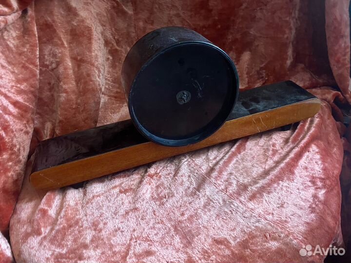 Настольные часы янтарь СССР огромные