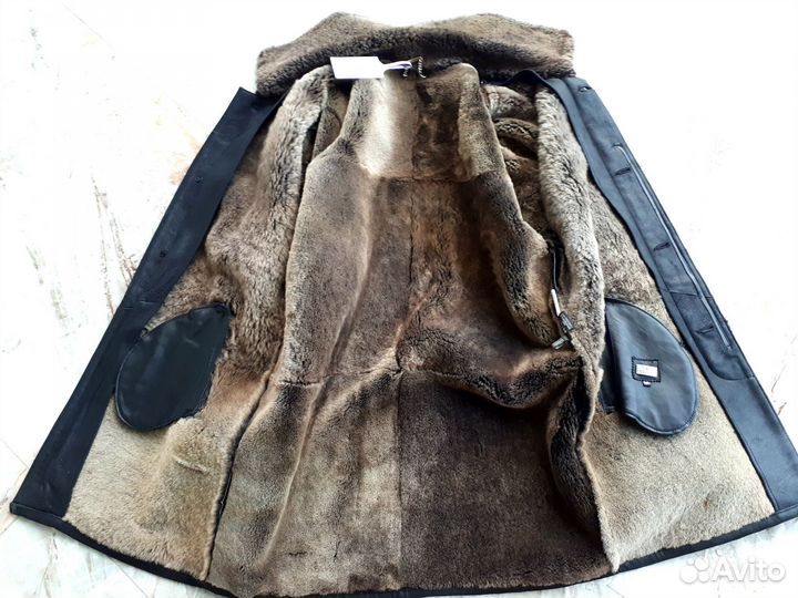 Новая натуральная Дублёнка pilotGian Mori