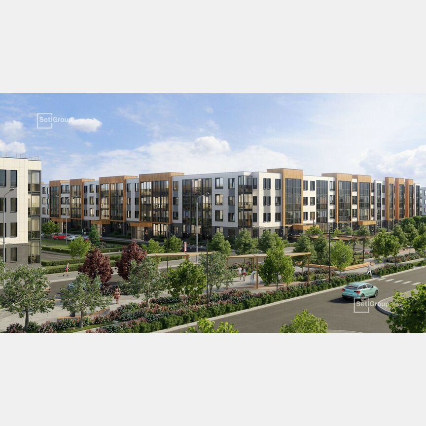 1-к. квартира, 33,5 м², 1/4 эт.