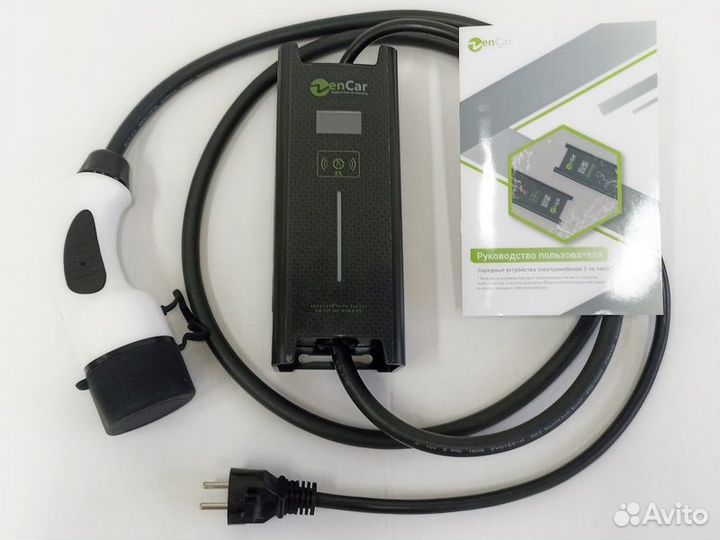 Зарядное устройство Zencar Type2/ 16А/ 2.5 метров