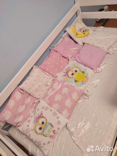 Подушки для детской кроватки