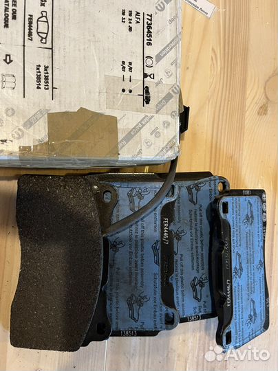 Колодки для brembo 4pot megane rs 159 OPC stelvio