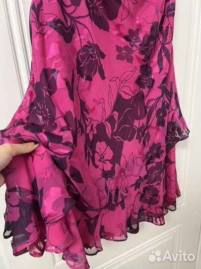 Юбка шелк, L-XL